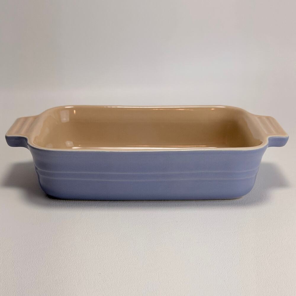 LeCreuset Small Casserole Dish 5 x 7 Provence Bluebell Purple - Picture 5 of 8